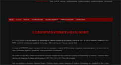 Desktop Screenshot of kitezonelanzarote.com